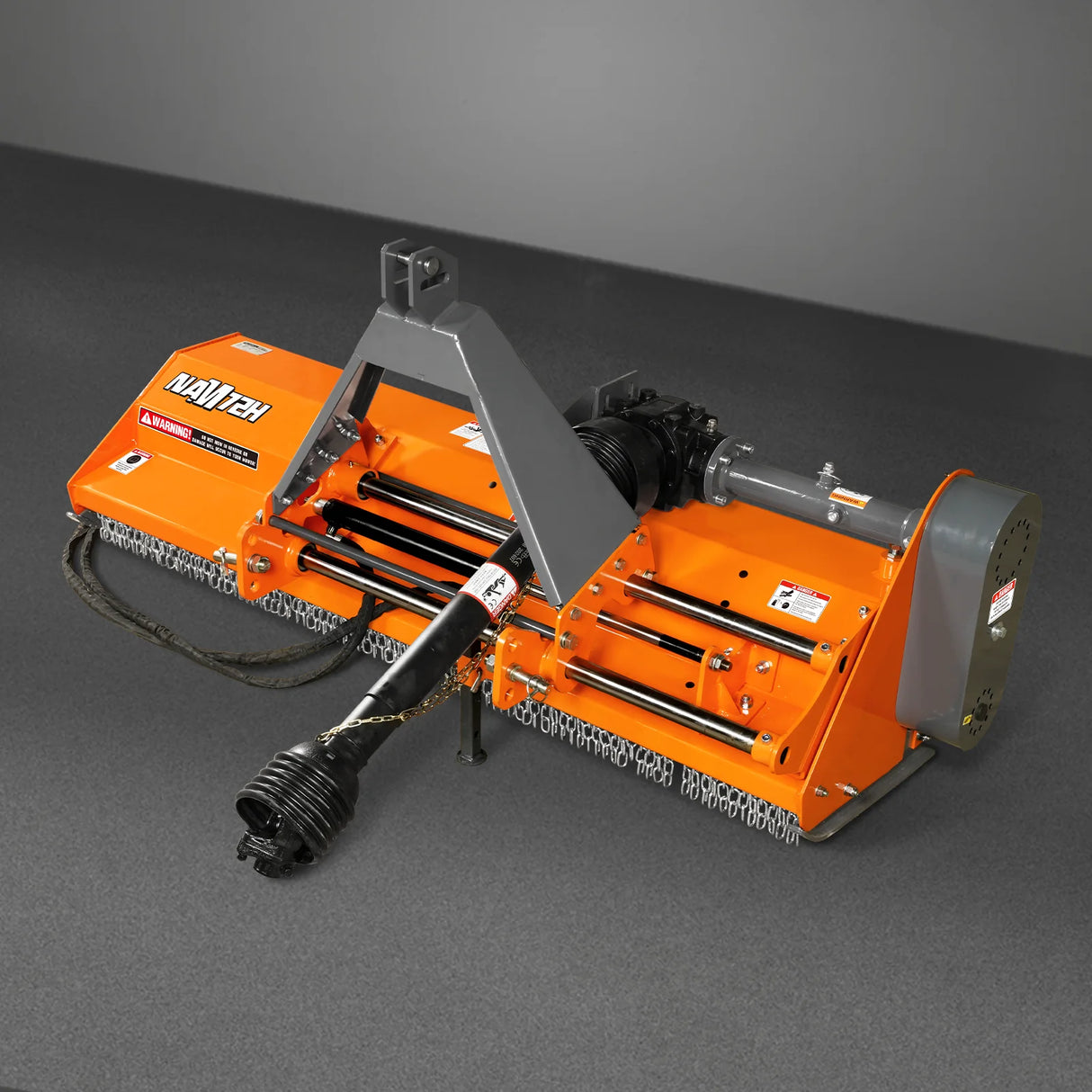 MechMaxx 72" PTO Flail Mower, Hydraulic Side Shift, 3-Point, 45-85HP, NAM72H