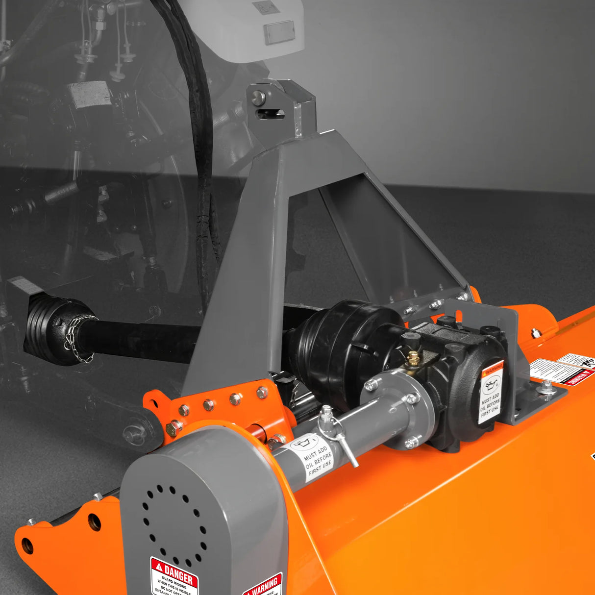 MechMaxx 72" PTO Flail Mower, Hydraulic Side Shift, 3-Point, 45-85HP, NAM72H