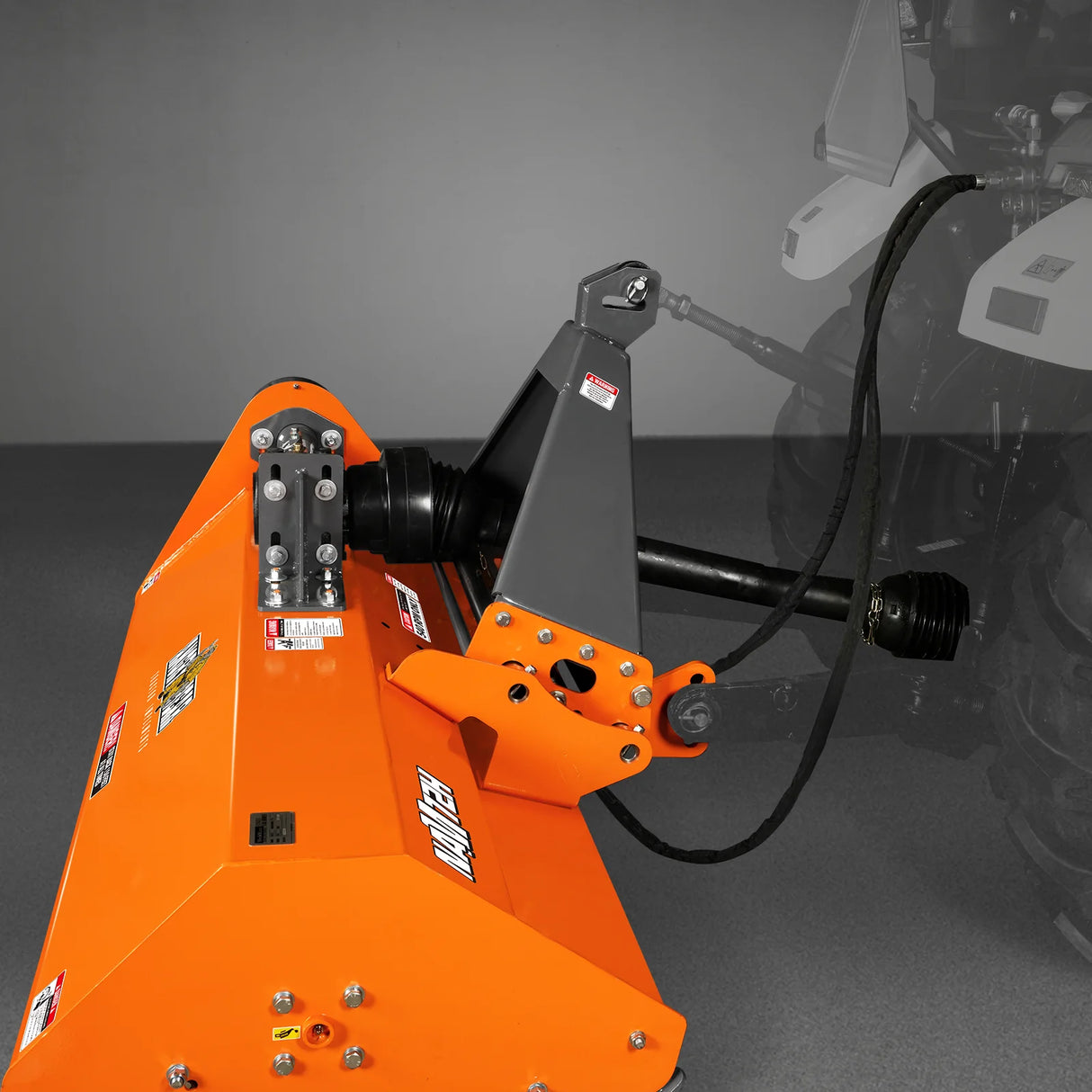 MechMaxx 72" PTO Flail Mower, Hydraulic Side Shift, 3-Point, 45-85HP, NAM72H