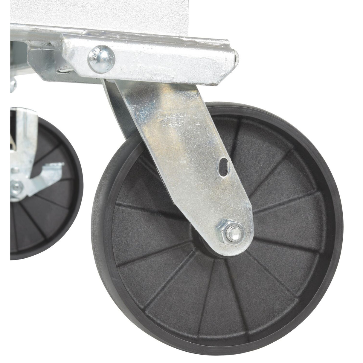 Vestil P-HOP Portable Steel Hoppers | Mobile Self-Dumping Hopper with Foot-Locking Casters, 2,000 lb, 0.5–1.5 Cubic Yard, 8 Colors