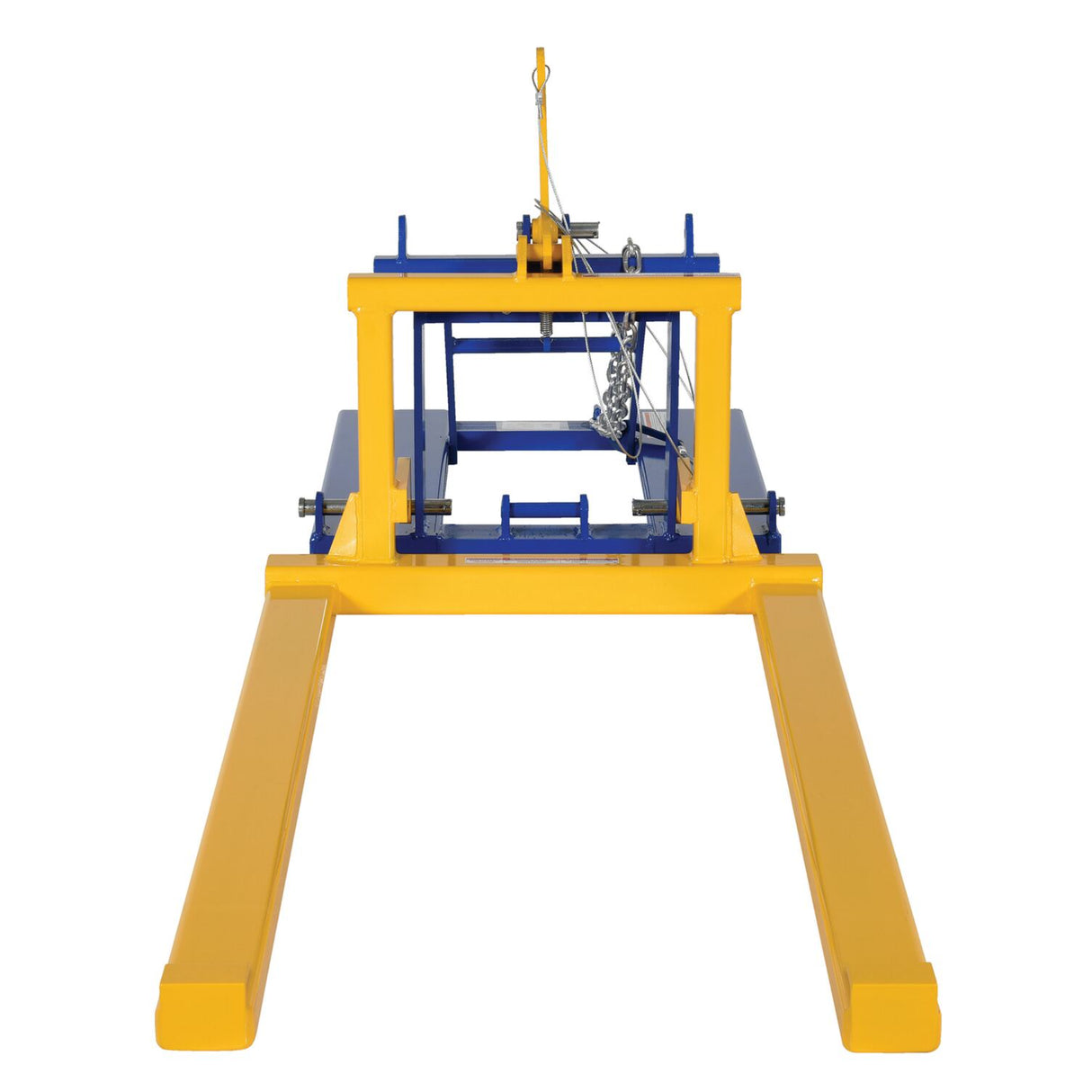 Vestil PAL-D-R Pallet Dumper/Retainer — Forklift Attachment for Dumping Loaded Pallets