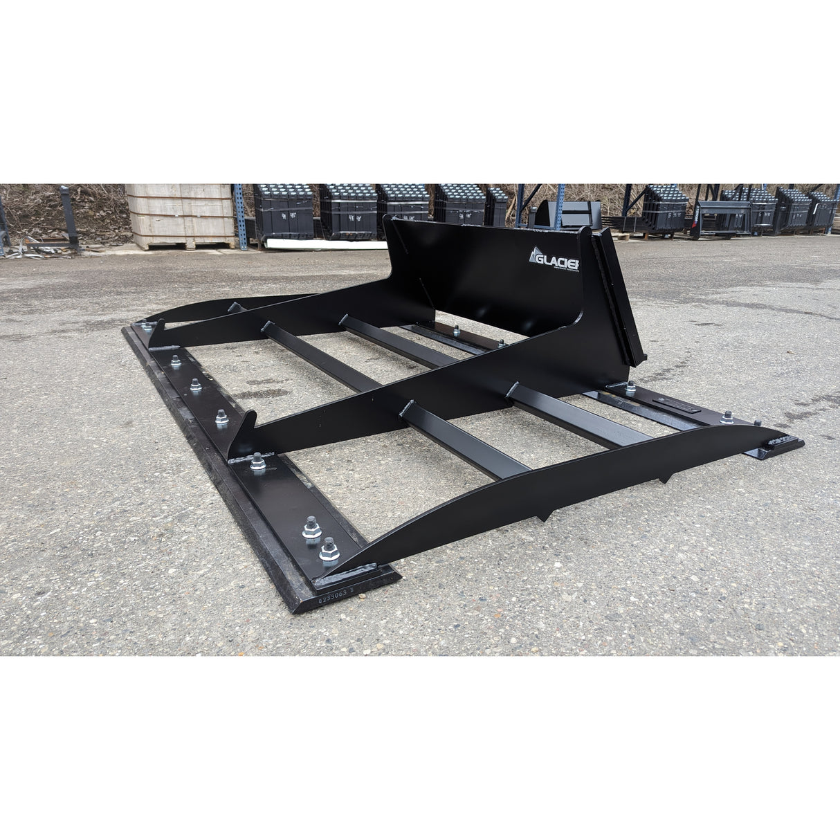 Glacier Attachments Land Plane for Skid Steers