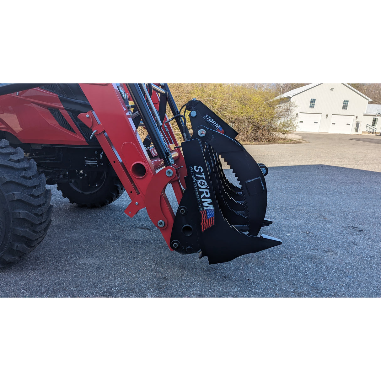 Glacier Attachments - Storm 48" Rake/Brush Grapple