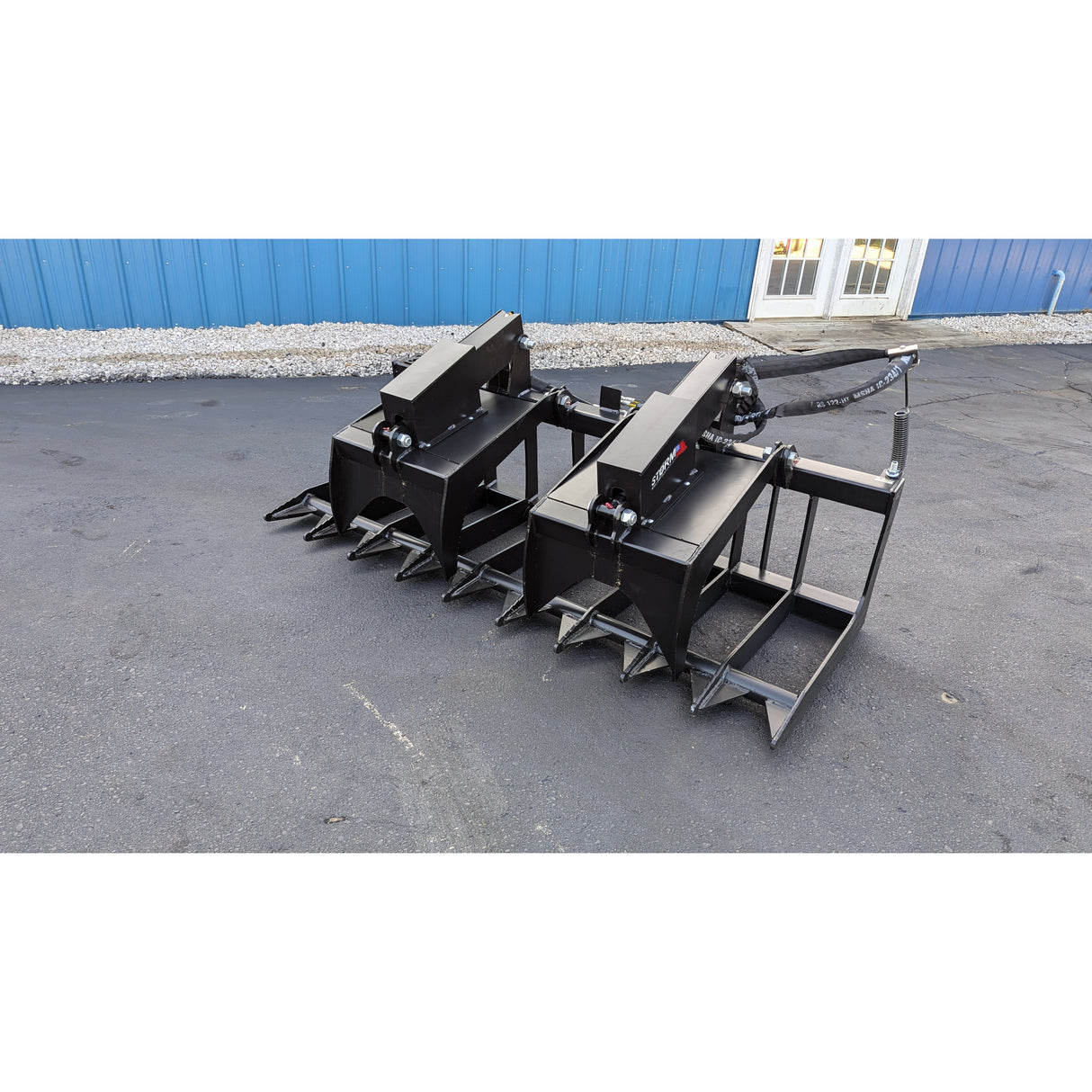 Glacier Attachments - Storm 72" HD Root/Brush Grapple (2 Cylinder)