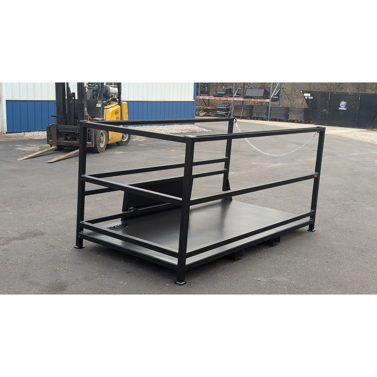 Glacier Attachments Man Basket for Skid Steers & Forklifts