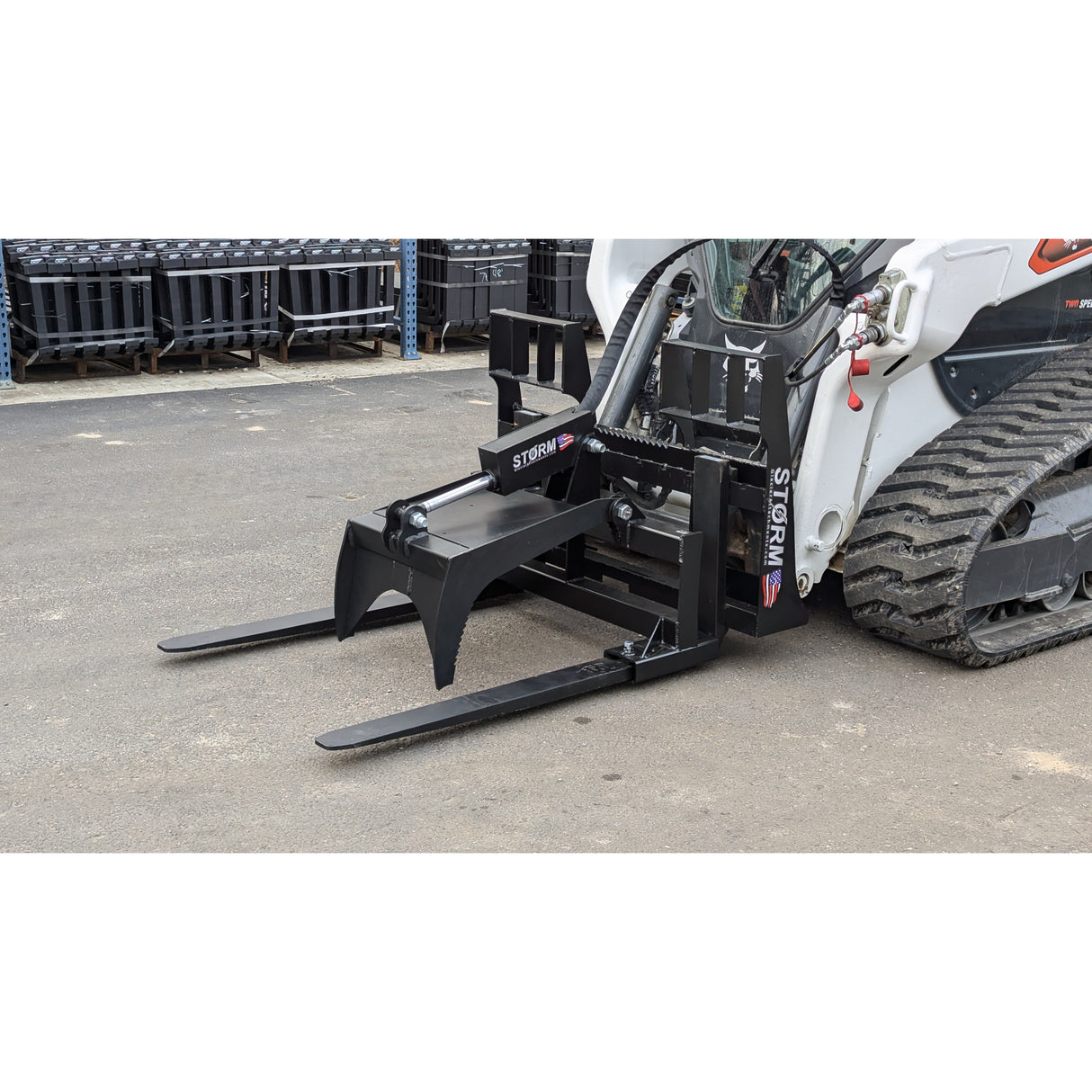 Glacier Attachments - Storm Pallet Fork Grapple