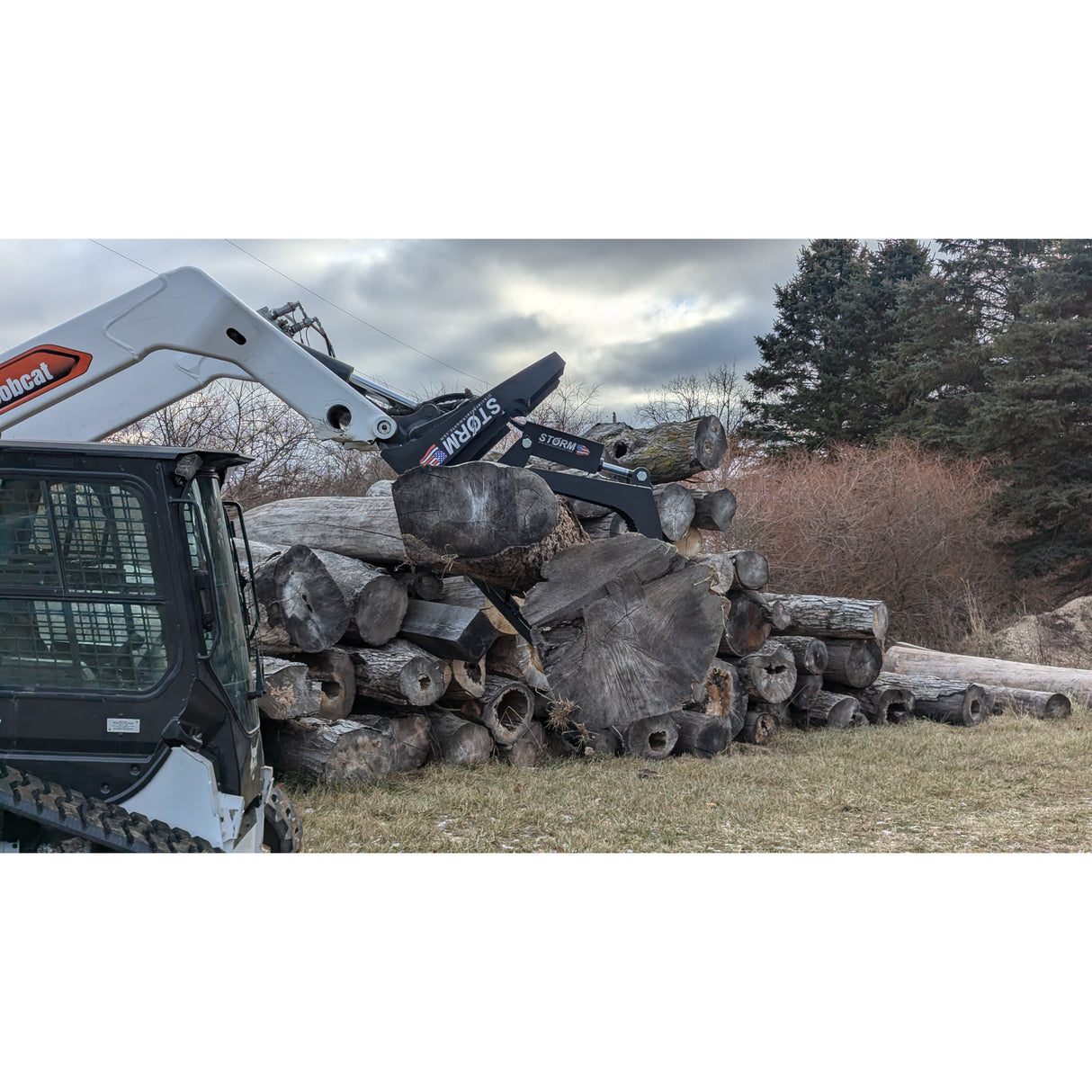 Glacier Attachments - Storm Pallet Fork Grapple