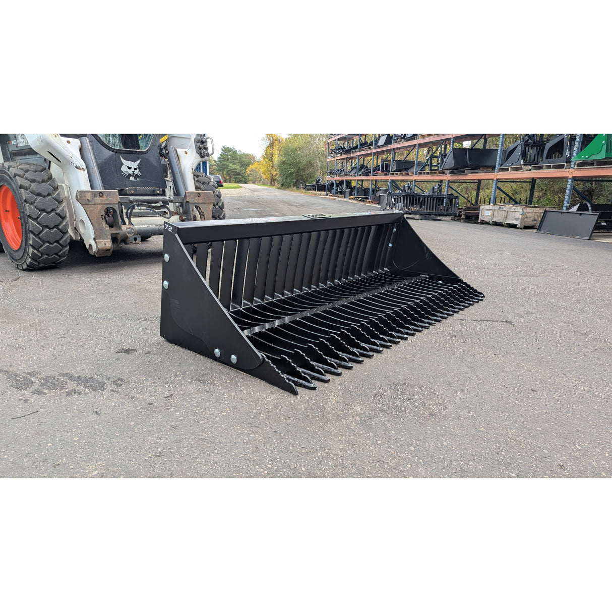 Glacier - Storm Rock Bucket for Skid Steers