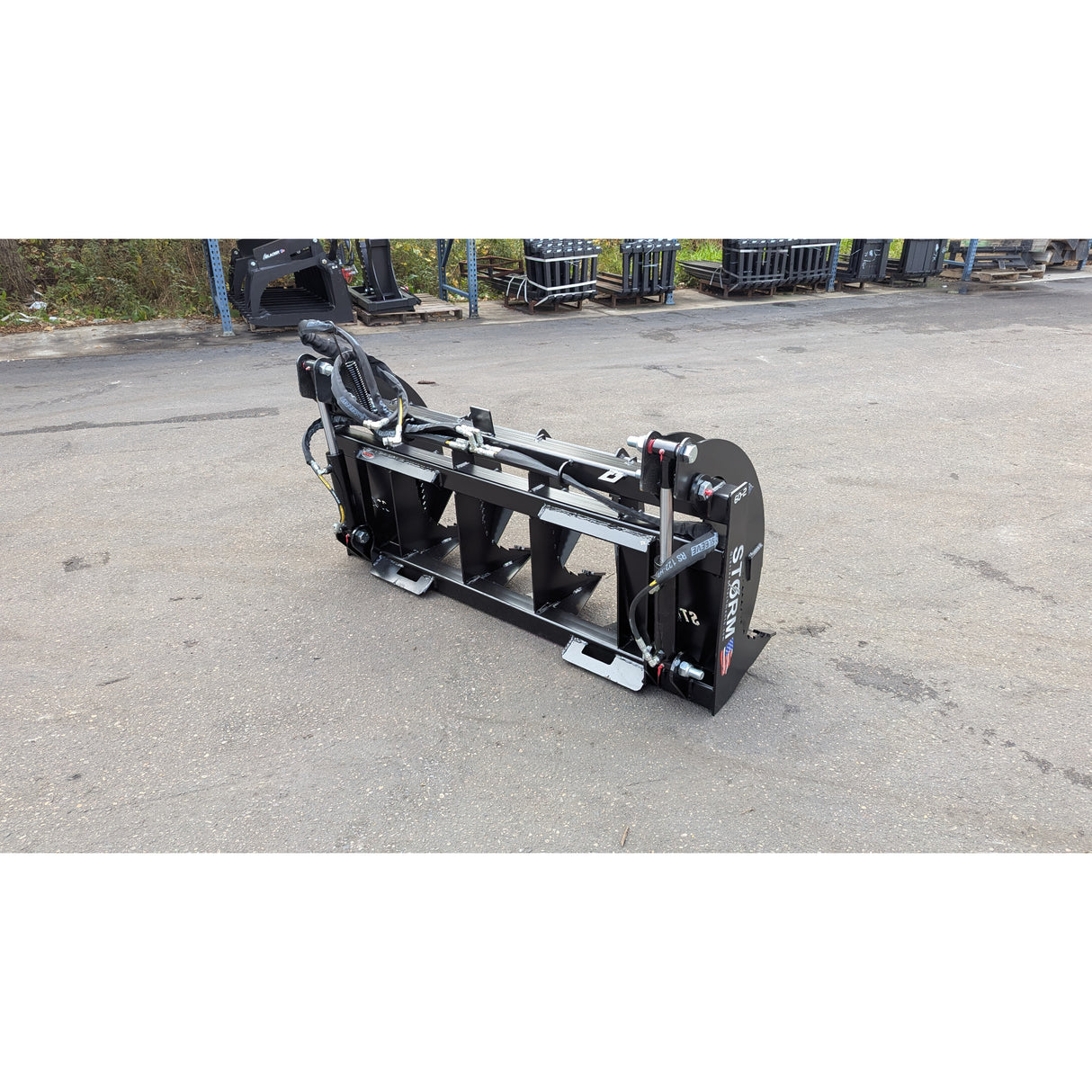 Glacier Attachments - Storm 60" Rake/Brush Grapple (2 Cylinder)