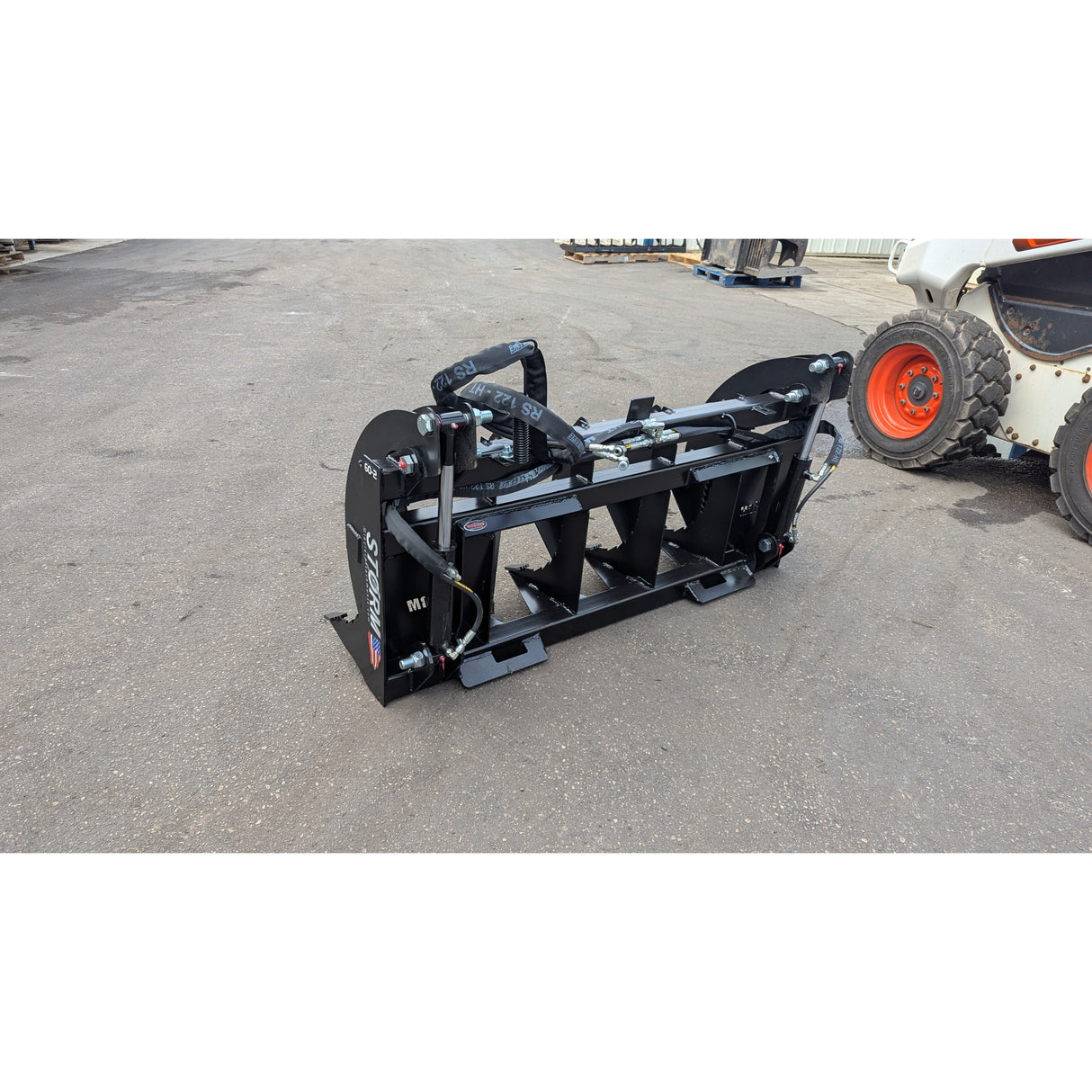 Glacier Attachments - Storm 60" Rake/Brush Grapple (2 Cylinder)