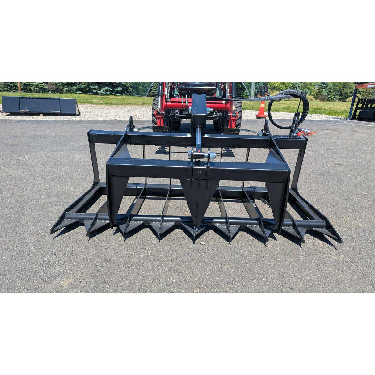 Glacier Attachments - Storm 48" Root/Brush Grapple, Wide Claw (1 Cylinder)