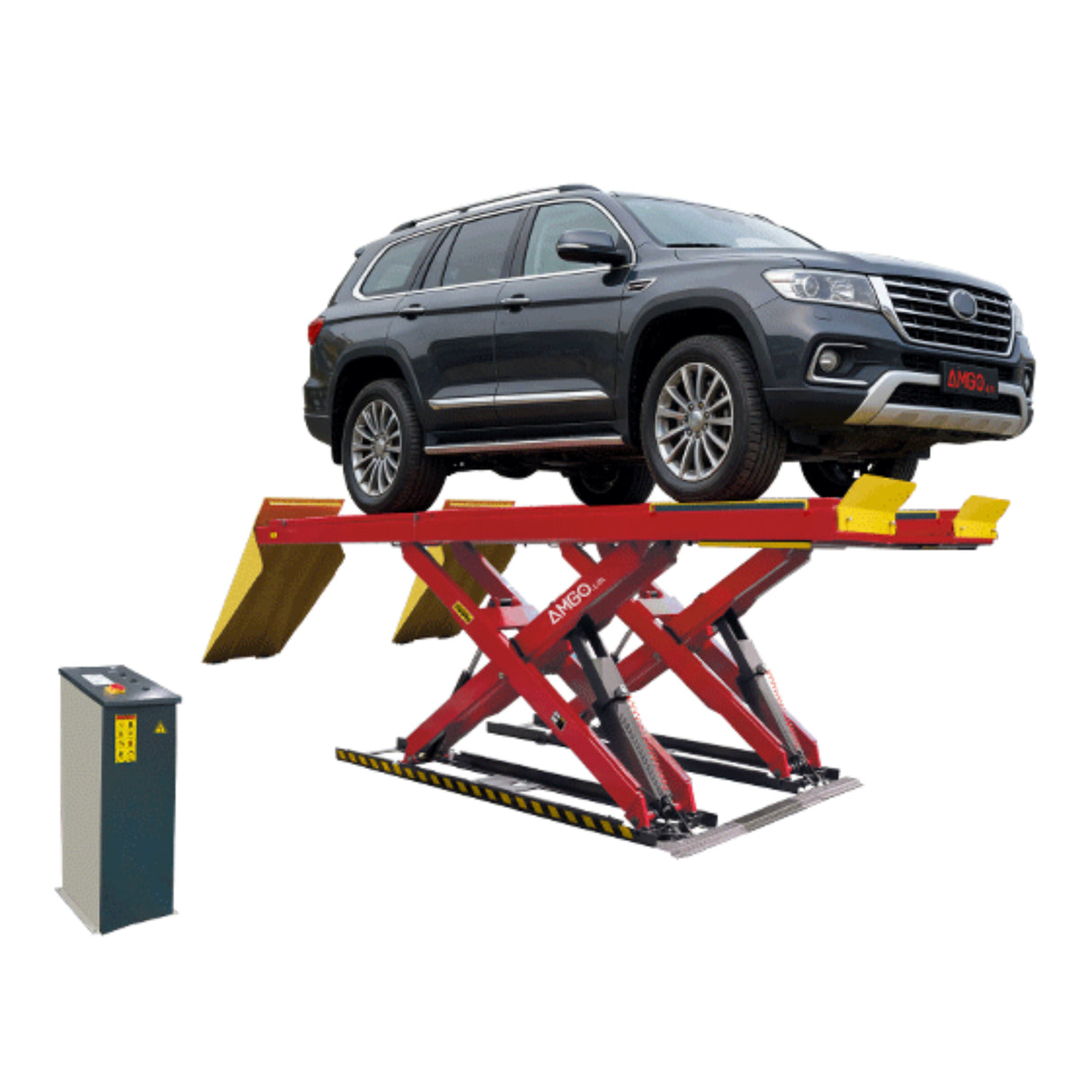 AMGO AX-16A Alignment Scissor Lift – 16,000 lb Capacity