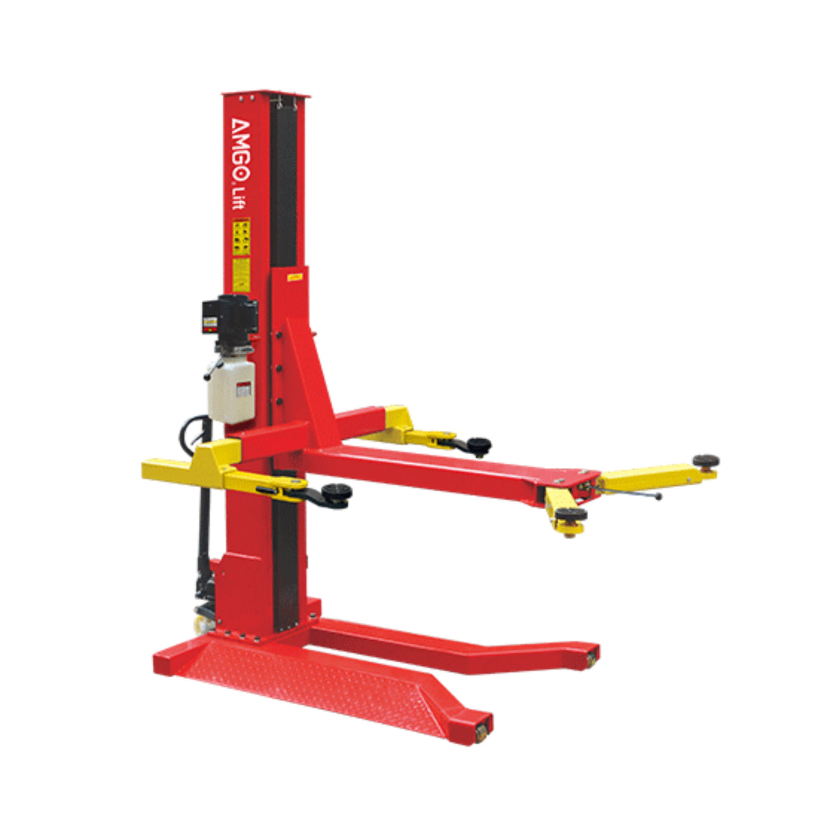 AMGO SML-7 Mobile Single Post Lift 7,000 lb Portable Hoist