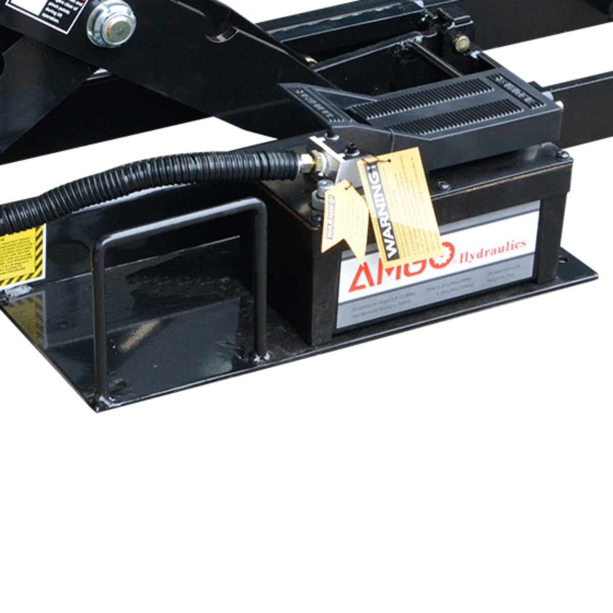 AMGO RJ-6A Pneumatic Rolling Bridge Jack – 6,000 lb Capacity