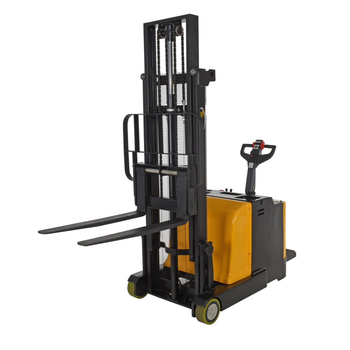 Vestil S-2CB Counter-Balanced Powered Drive Lift | 2,000 lb Capacity, Rider Platform, 24V Powered Drive & Lift, 62" or 118" Reach