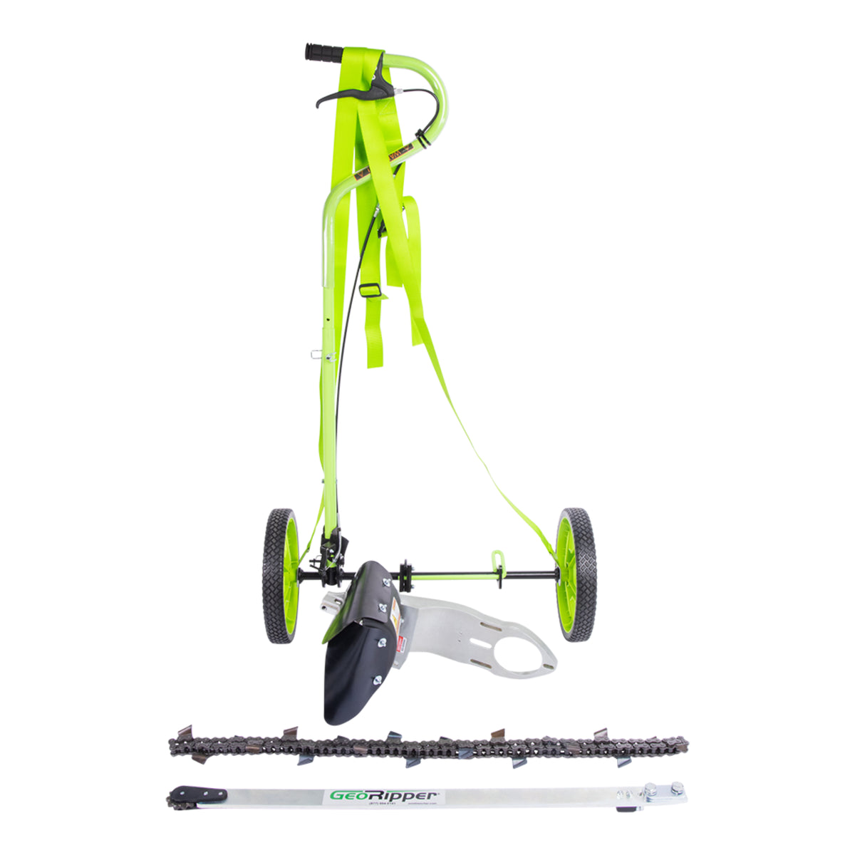 MiniTrencher GeoRipper T/A Trenching Attachment for Stihl Power Cutters – Converts TS420 & TS500i Saws to a Mini Trencher, 16"/20"/27" Depth