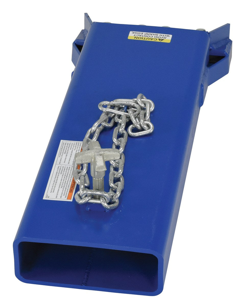 Vestil SCRAPE-1 Fork Truck Floor Scraper — Forklift Attachment for Paint & Coating Removal