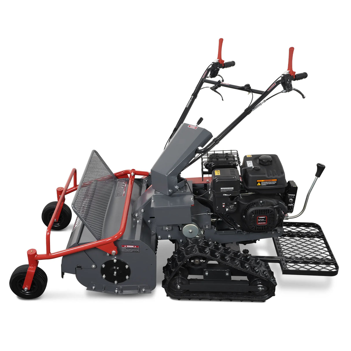MechMaxx 27" Walk-Behind Flail Mower, 10HP 302cc, Tracked, SFM27T