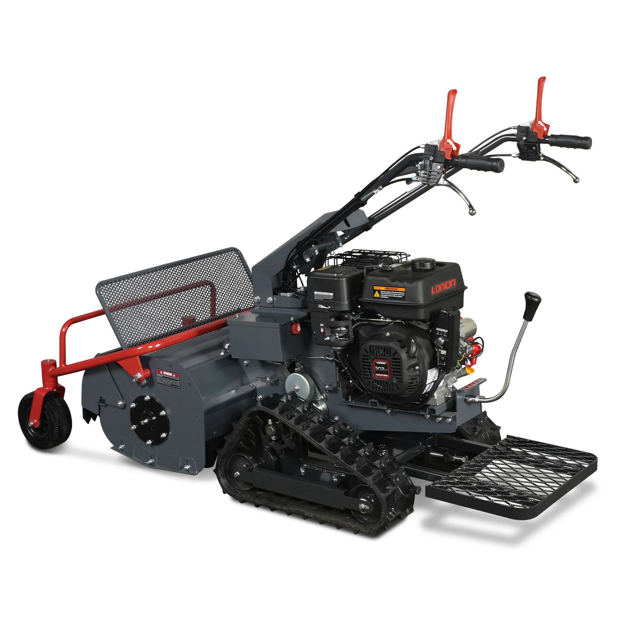 MechMaxx 27" Walk-Behind Flail Mower, 10HP 302cc, Tracked, SFM27T