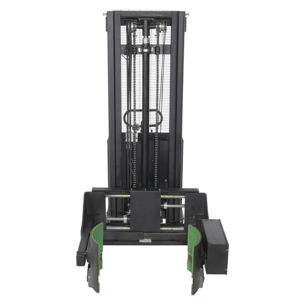 Vestil SL-118-PDGR Semi-Electric Powered Drum Gripper & Rotator | 550 lb Capacity, Handles 16/30/55 Gallon Steel Drums, Walk-Behind