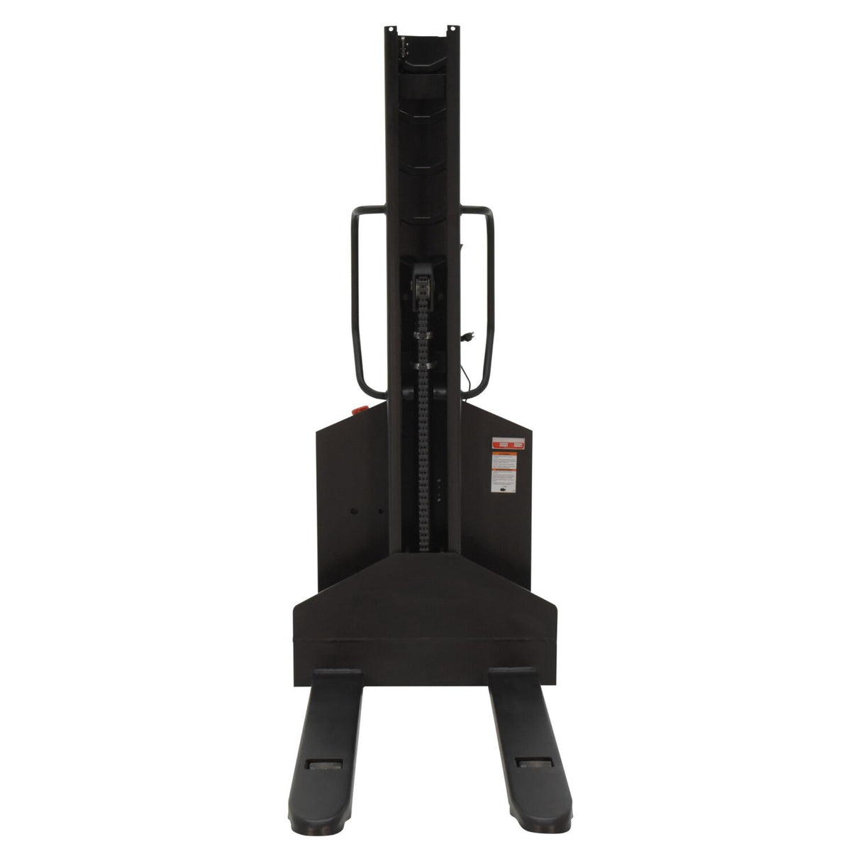 Vestil SLNM-63 Narrow Mast Stacker with Powered Lift | 1,000 lb Capacity, 63" Lift, Semi-Electric, Adjustable or Fixed Forks