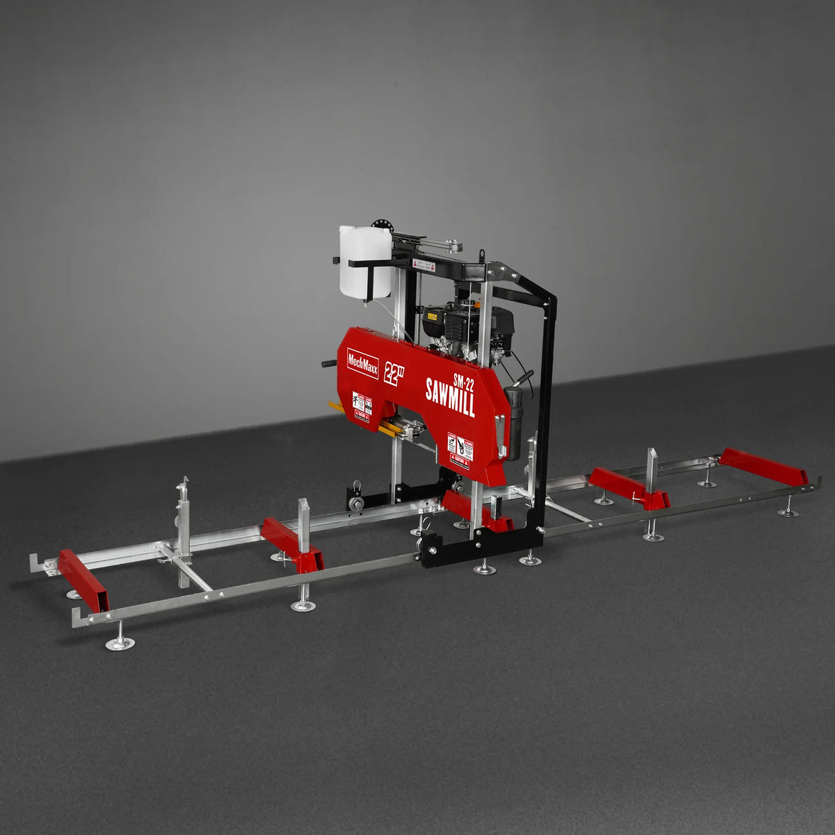 MechMaxx 22" Gas-Powered Portable Sawmill with 224cc 7HP DUCAR Engine