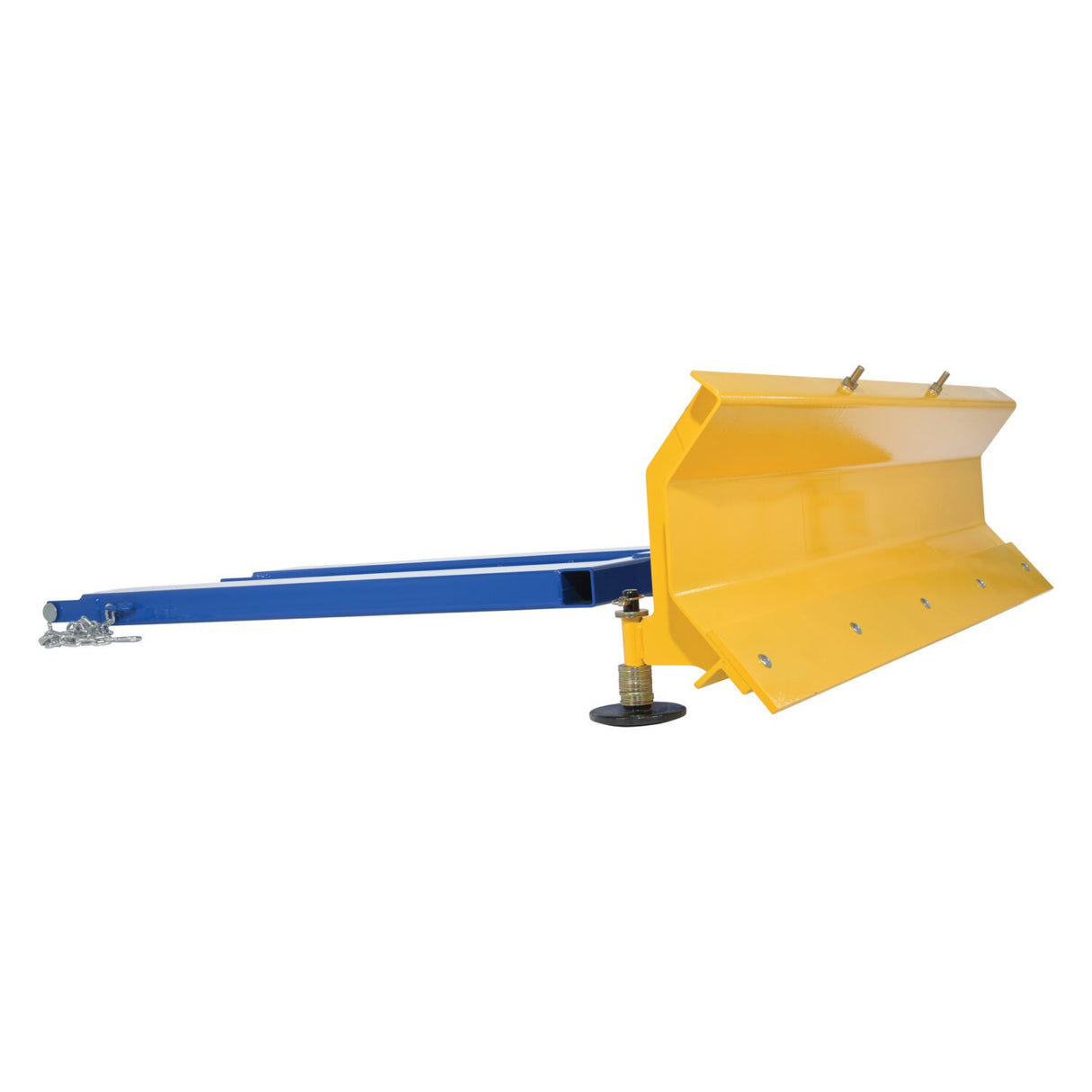 Vestil Fork Truck Snow Plow / Pusher - 72" Blade, 30° Rotation (SPB-V Series)