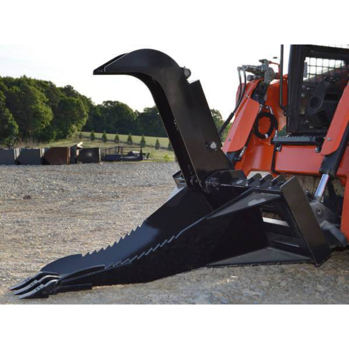 Loflin Fabrication Skid Steer Stump Bucket