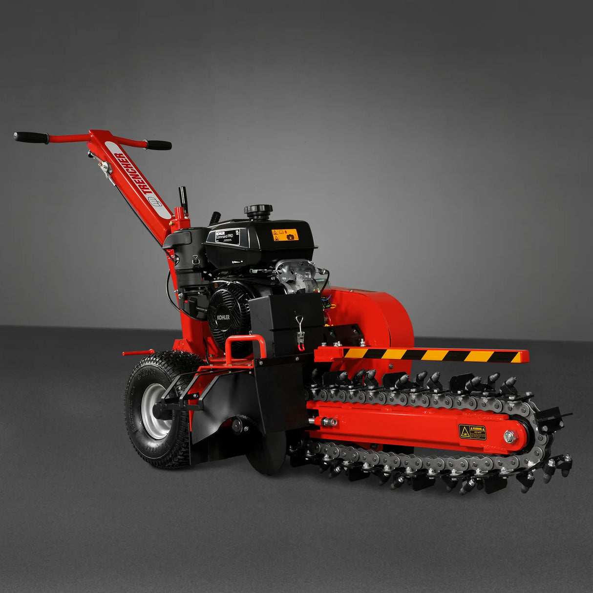 MechMaxx 14HP 429cc Kohler 24" Ditching Mini Trencher, TCR1500
