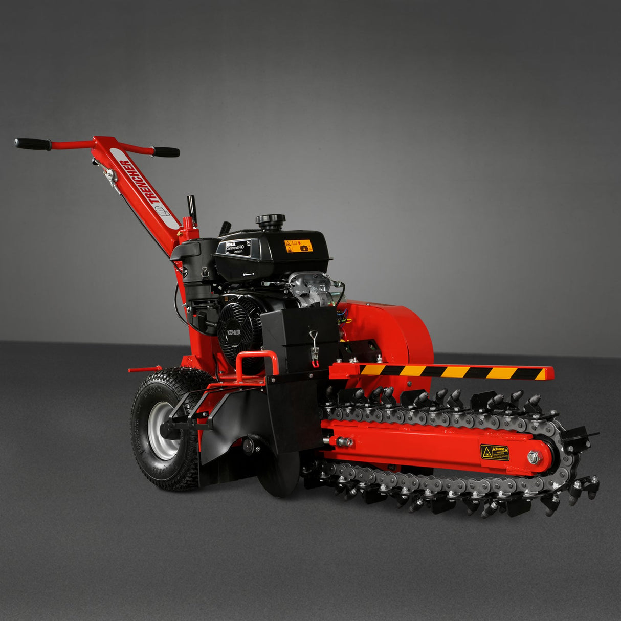 MechMaxx 14HP 429cc Kohler 24" Ditching Mini Trencher, TCR1500