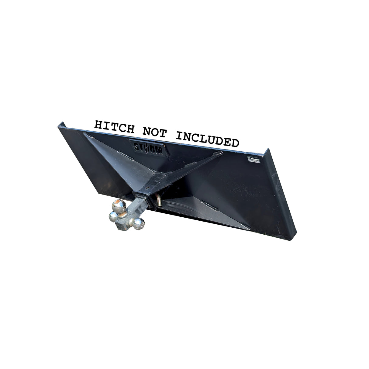Glacier Attachments Trailer Spotter for Skid Steers