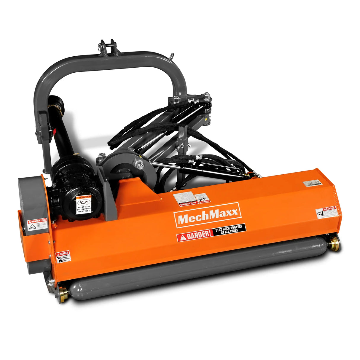 MechMaxx 60" Offset Flail Ditch Bank Mower, 3-Point, 25-60HP, VAM60
