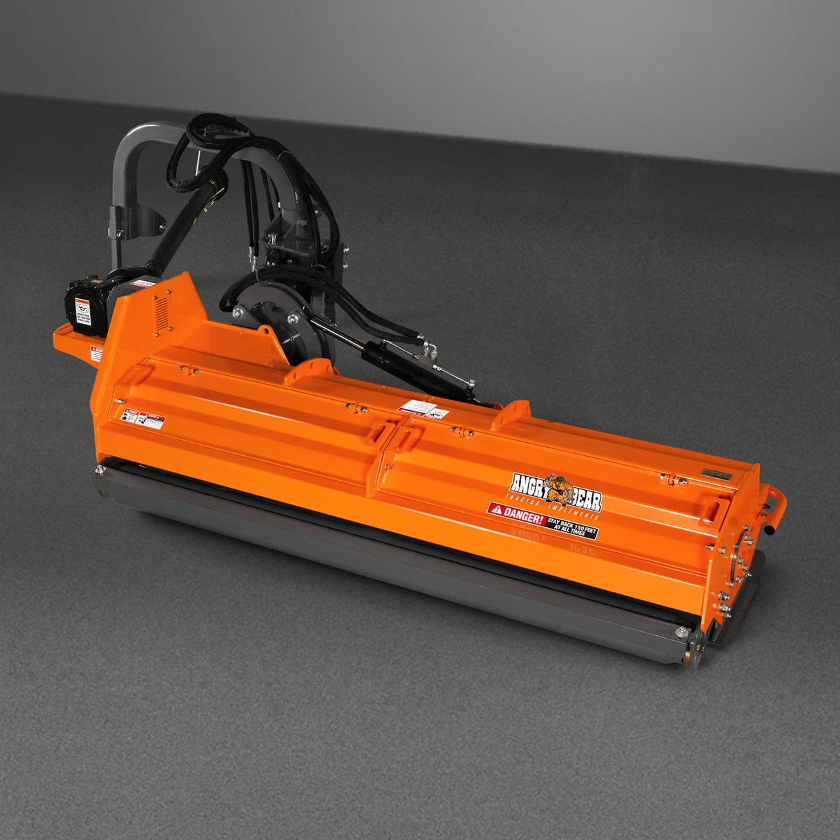 MechMaxx 86" Heavy Duty Offset Ditch Bank Flail Mower, CMR Gearbox, PTO, VBM86