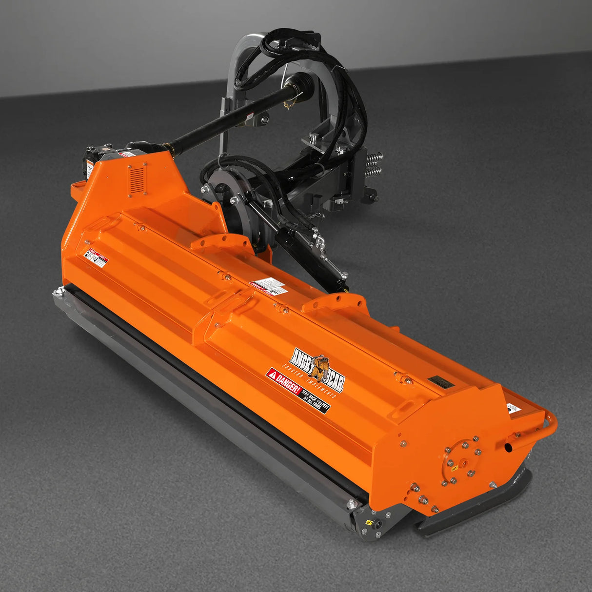 MechMaxx 86" Heavy Duty Offset Ditch Bank Flail Mower, CMR Gearbox, PTO, VBM86