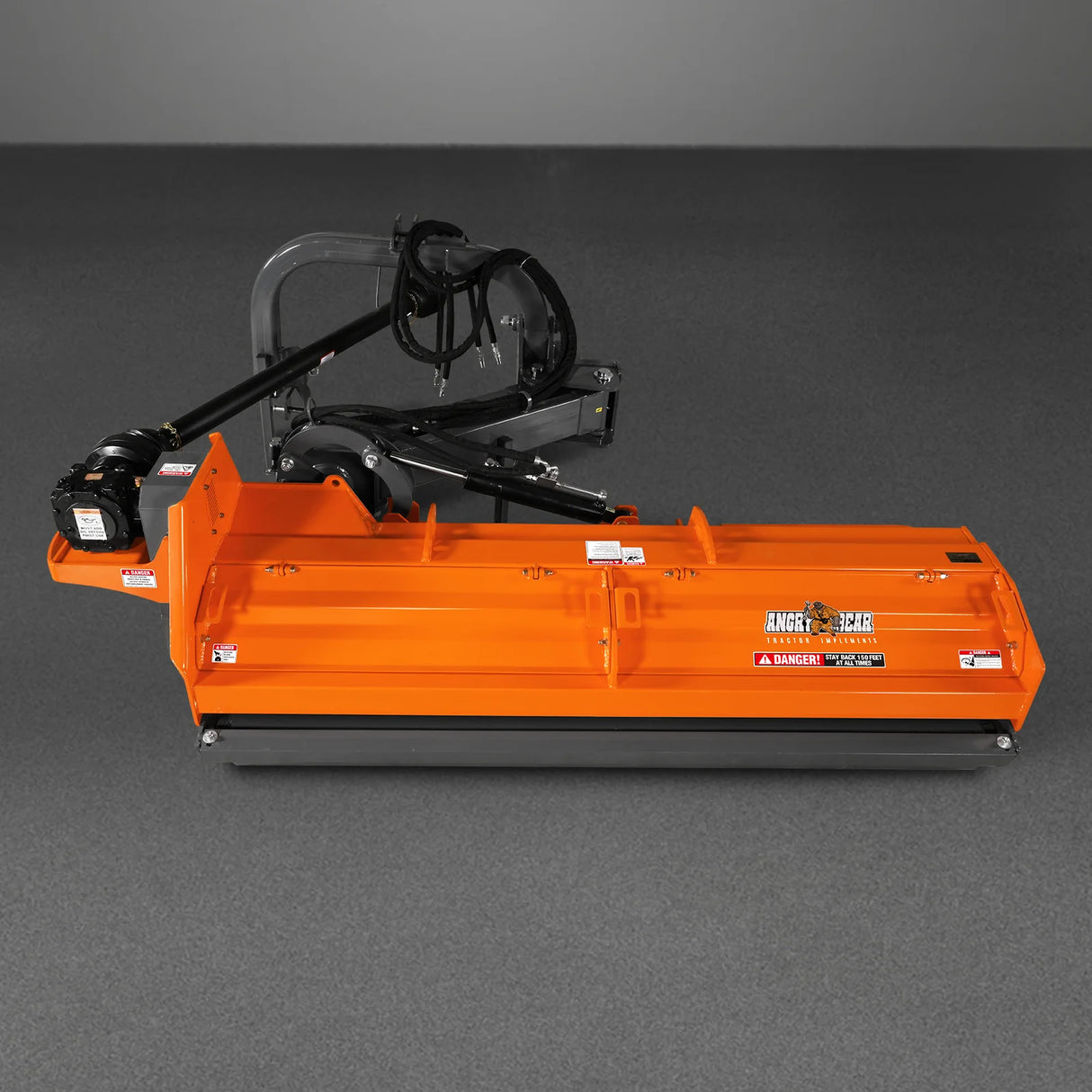 MechMaxx 86" Heavy Duty Offset Ditch Bank Flail Mower, CMR Gearbox, PTO, VBM86