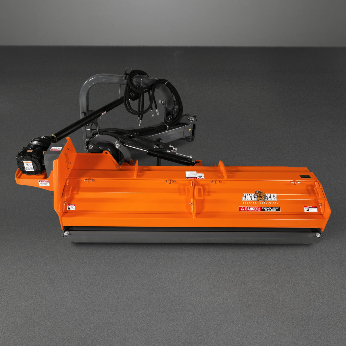 MechMaxx 86" Heavy Duty Offset Ditch Bank Flail Mower, CMR Gearbox, PTO, VBM86