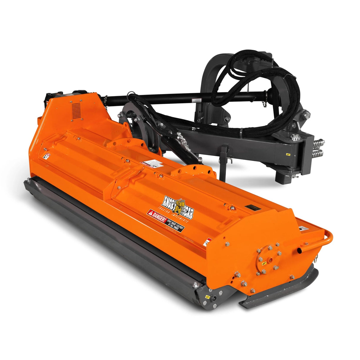 MechMaxx 86" Heavy Duty Offset Ditch Bank Flail Mower, CMR Gearbox, PTO, VBM86