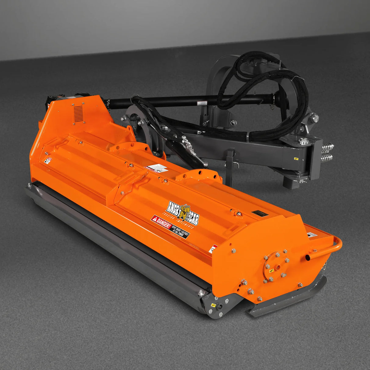 MechMaxx 86" Heavy Duty Offset Ditch Bank Flail Mower, CMR Gearbox, PTO, VBM86