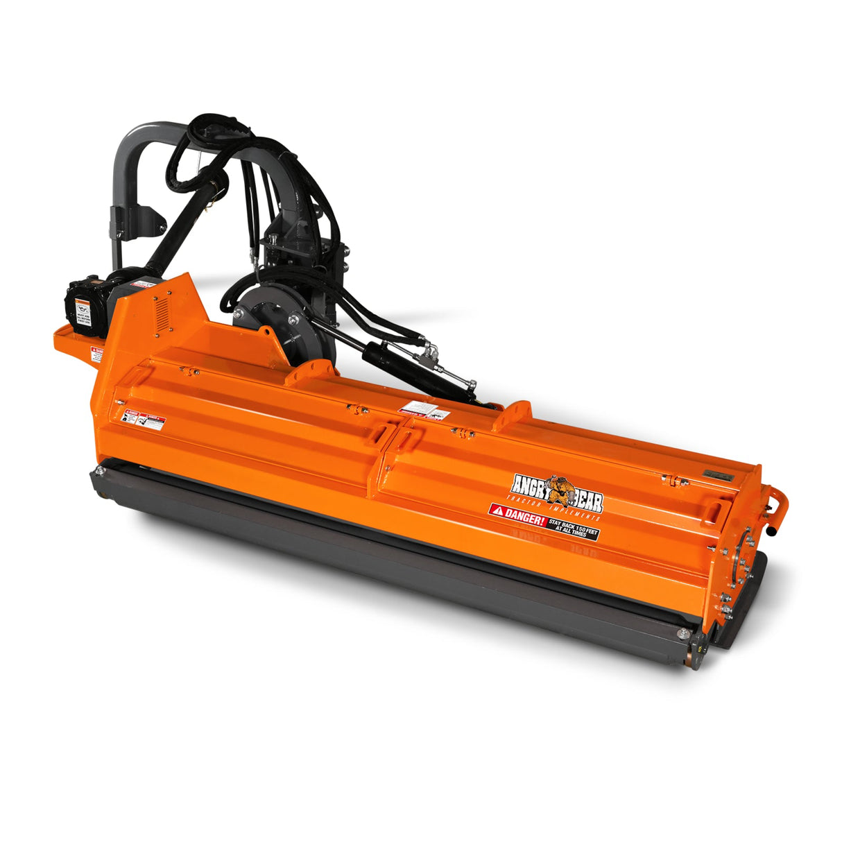 MechMaxx 86" Heavy Duty Offset Ditch Bank Flail Mower, CMR Gearbox, PTO, VBM86