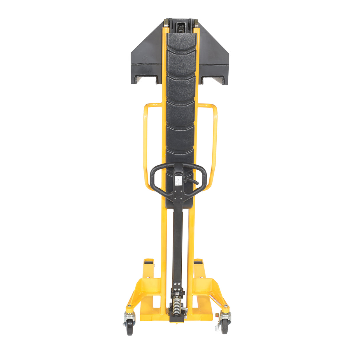 Vestil VHPS-NM-1000 Narrow Mast Manual Hand Pump Stacker | 1,000 lb Capacity, 62" Lift, Adjustable or Fixed Forks for Tight Aisles