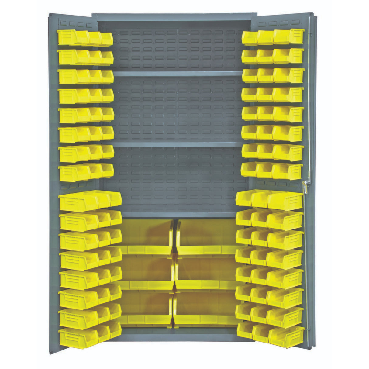 Vestil VSC-3501 Bin Storage Cabinet — 36" Wide Parts Organization Cabinet