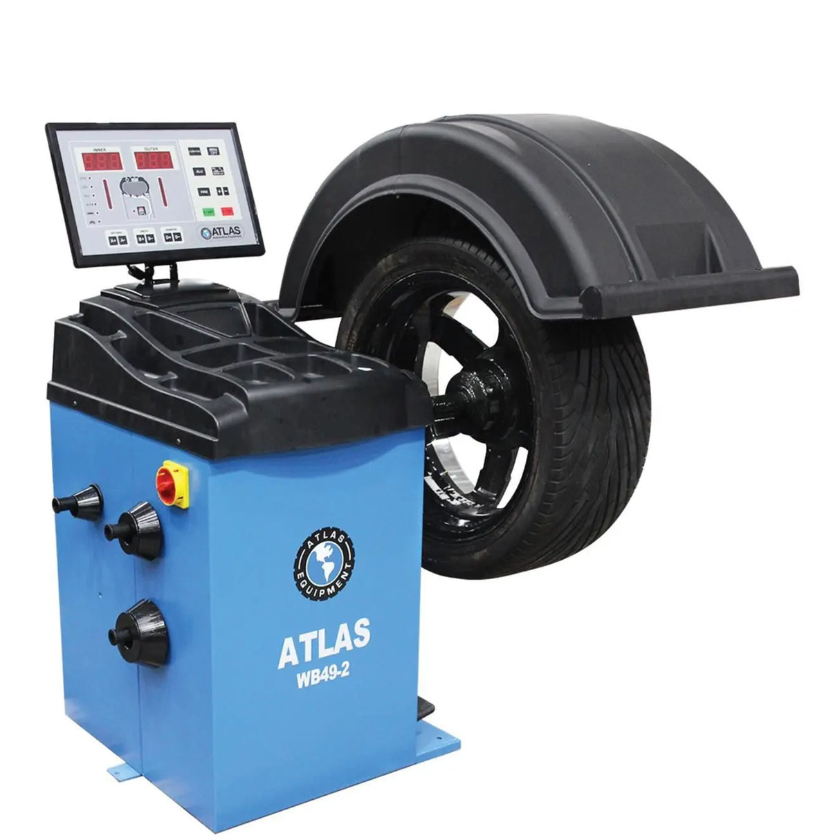Atlas TC229 Tire Changer + WB49-2 Wheel Balancer Combo Package