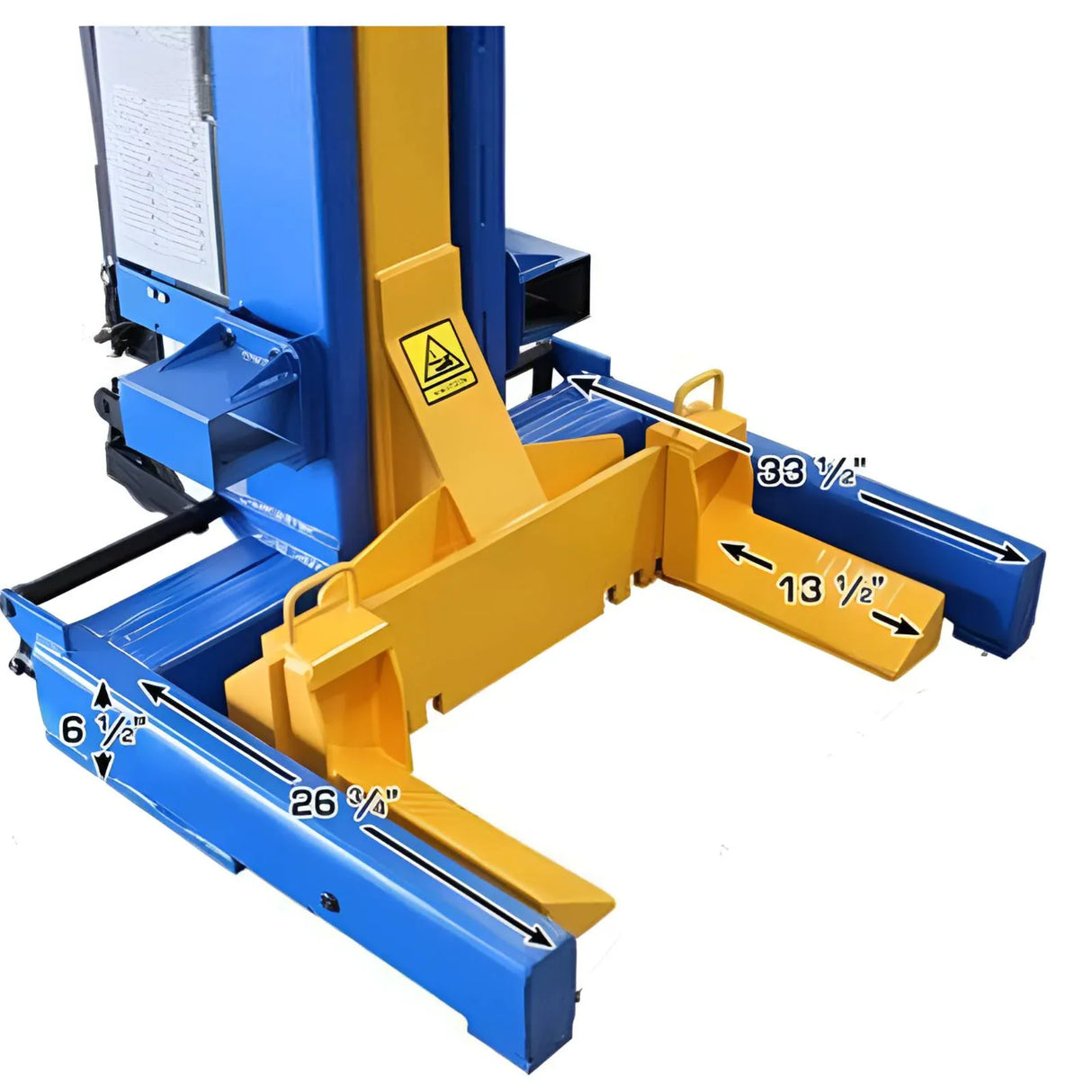 Atlas Maxima ATEML-6045BC 99,000 lb ALI-Certified Battery-Powered Mobile Column Lift System (Six 16,500 lb Columns)