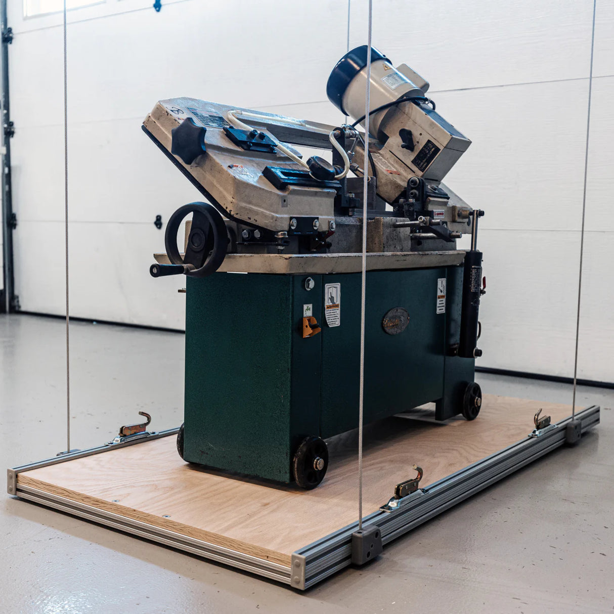 Auxx-Lift Attic-Lift Motorized Attic Storage Platform Lift – Up to 400 lb Through-Ceiling Lift with Wireless Remote, Assembled in USA