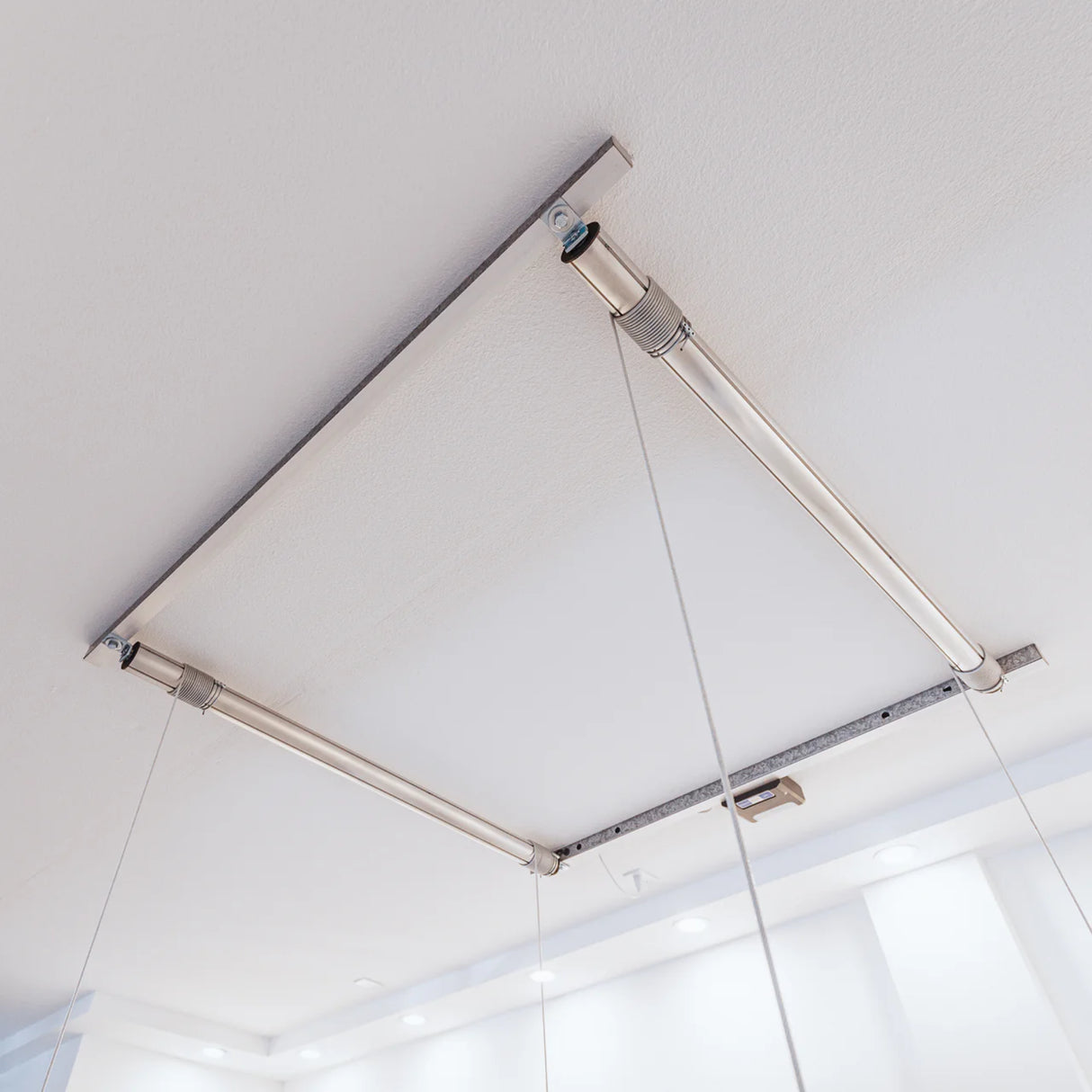 Auxx-Lift Motorized Overhead Garage Storage Lift – Up to 800 lb Ceiling Storage Platform with Wireless Remote, Assembled in USA