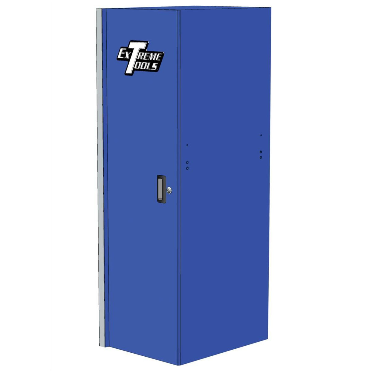 Extreme Tools RX Series 19in 3-Drawer/3-Shelf Side Locker, Blue