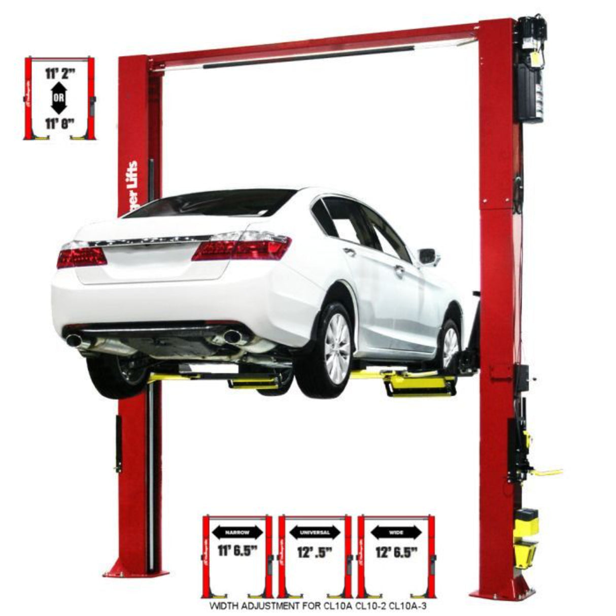 Challenger CL10A-XP9 Express Pad Two-Post Lift 10,000 lb