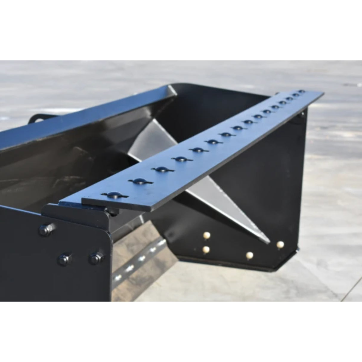 Loflin Fabrication Skid Steer Snow Pusher