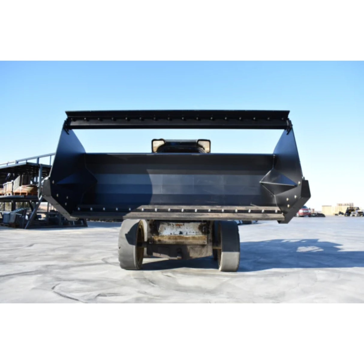 Loflin Fabrication Skid Steer Snow Pusher
