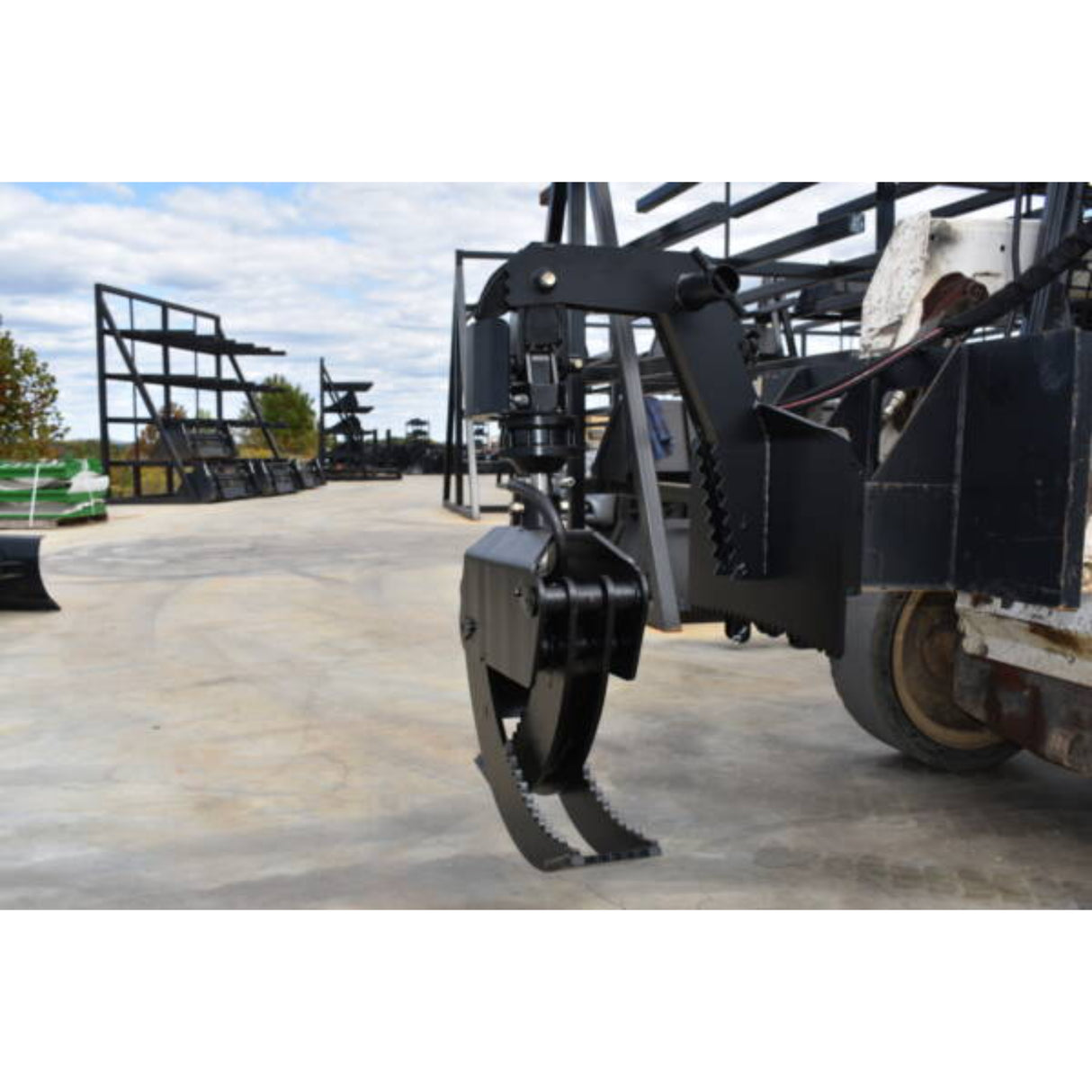Loflin Fabrication Mini Hydraulic Rotating Log Grapple
